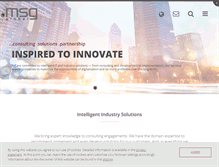 Tablet Screenshot of msg-global.com